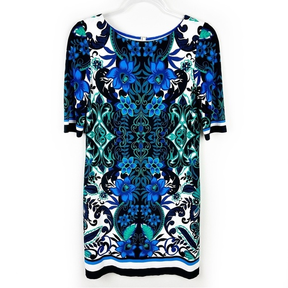 Eliza J Floral Print Shift dress size: 4 - Picture 1 of 15